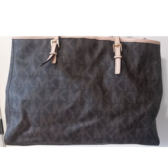 👉LAST CHANCE‼️ MICHAEL KORS Jet Set Travel Large Logo Tote Shoulder Bag - Picture 7 of 16